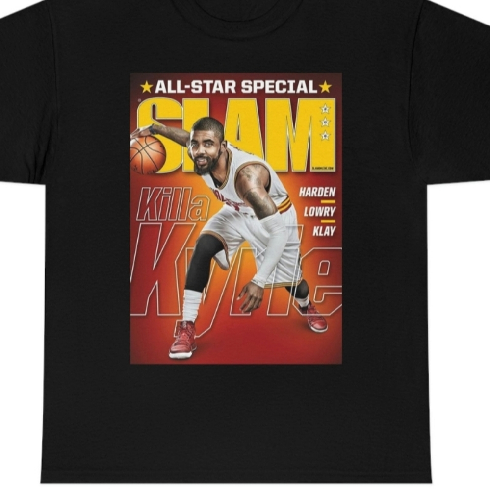 Kyrie Irving Cleveland Cavaliers NBA Slam Cover Tshirt